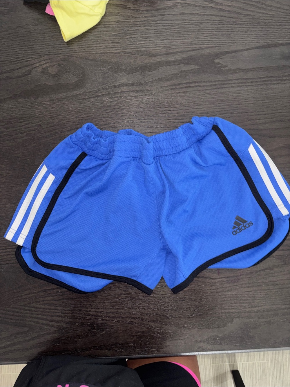 adidas Royal Blue Running Shorts with Black Trim